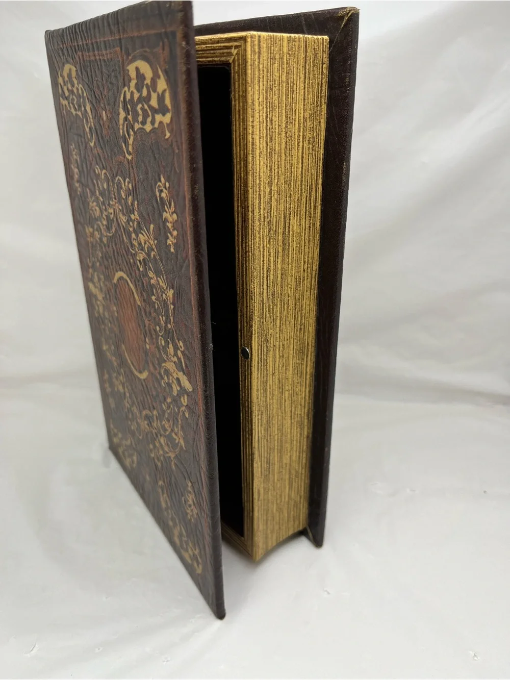 Faux Book Storage Large Box Mark Twain Magnetic Closure
